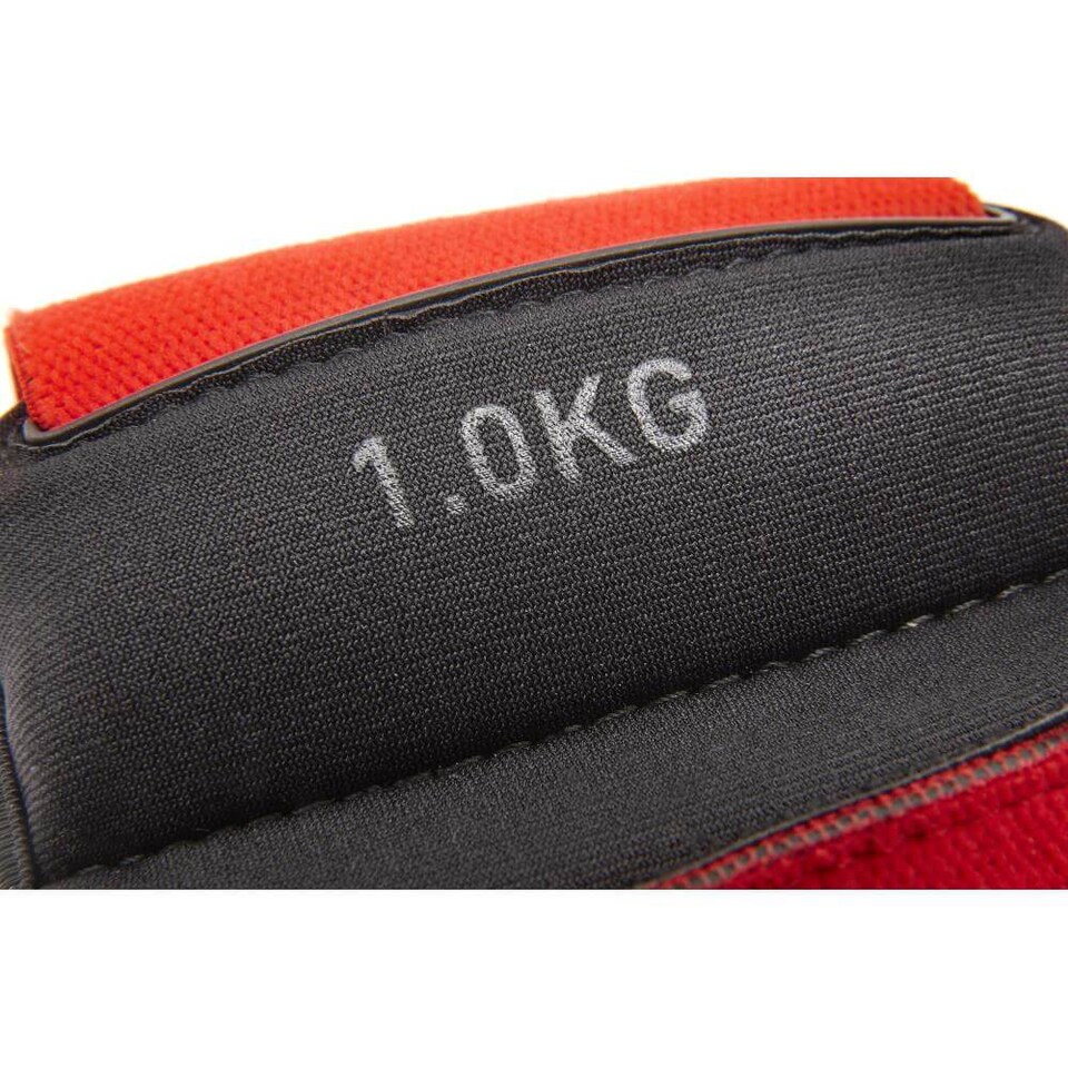 image 1 of Reebok Flexlock Ankle Weights 1kg Pair
