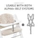 image 5 of Hauck Alpha Highchairpad Select - Leo Natural