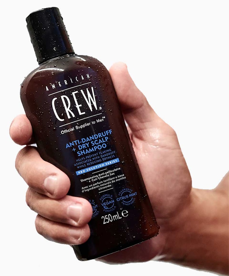 image 1 of American Crew  Anti Dandruff Dry Scalp Shampoo | Clear