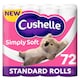 image 1 of Cushelle Simply Soft Toilet Roll 72 Standard Rolls