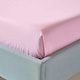 image 3 of Homescapes Pink Egyptian Cotton Flat Sheet 200 TC, Double Pink | Double