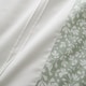image 3 of D & D Tess Duvet Cover Set Green