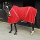 image 3 of Rhinegold Summer Sheet White | Size: 4ft 9
Colour: Red/White