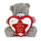 image 3 of Me to You Bear 9" Padded Heart & Tag Love Verse Official Collection