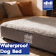 image 3 of Harbour Housewares Waterproof Dog Bed - Large - Grey