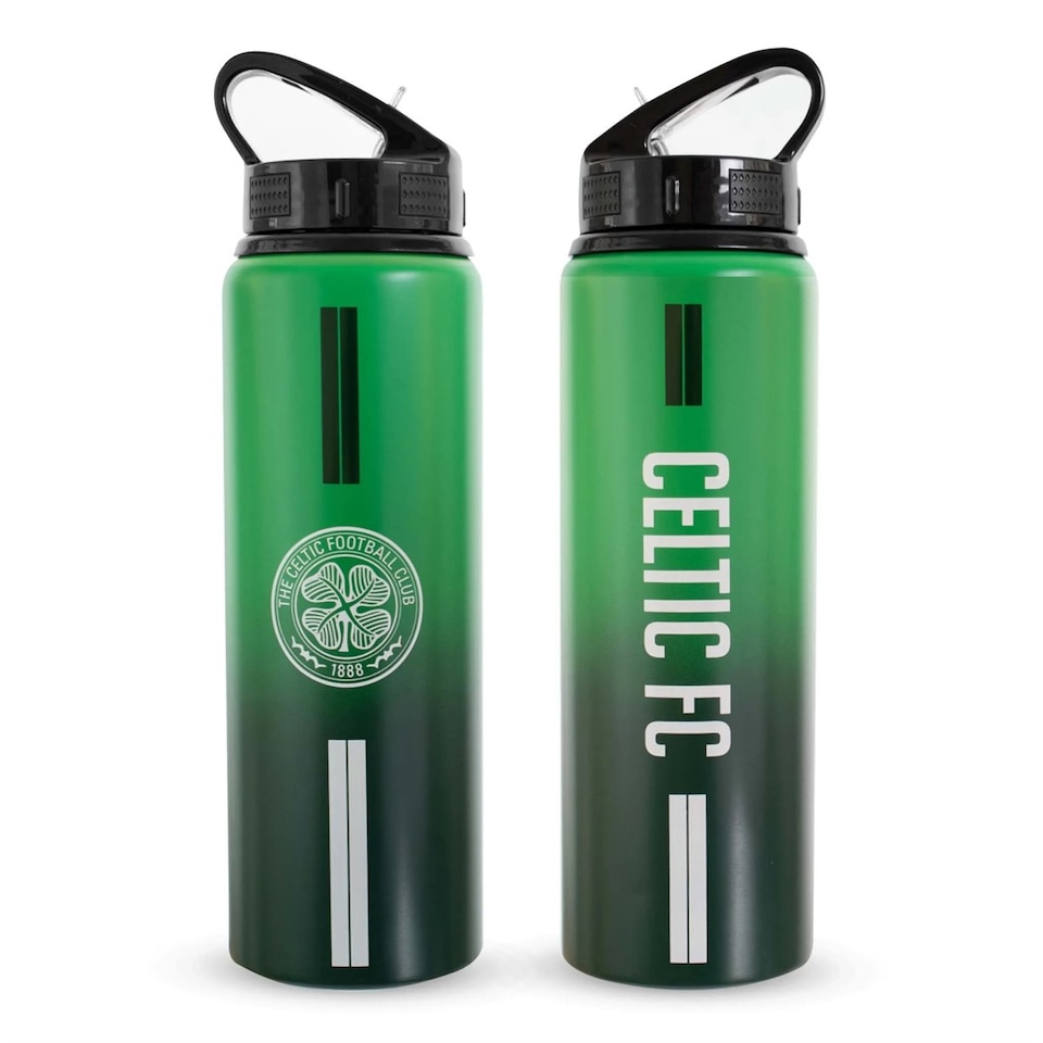image 1 of Celtic FC Aluminium Fade Water Bottle, Water Bottles, Sports, Gift