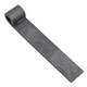 image 5 of Tailgate Straight Hinge 150 x 30mm + 12.5mm Weld on Gudgeon Pin Self Colour 8pk Grey