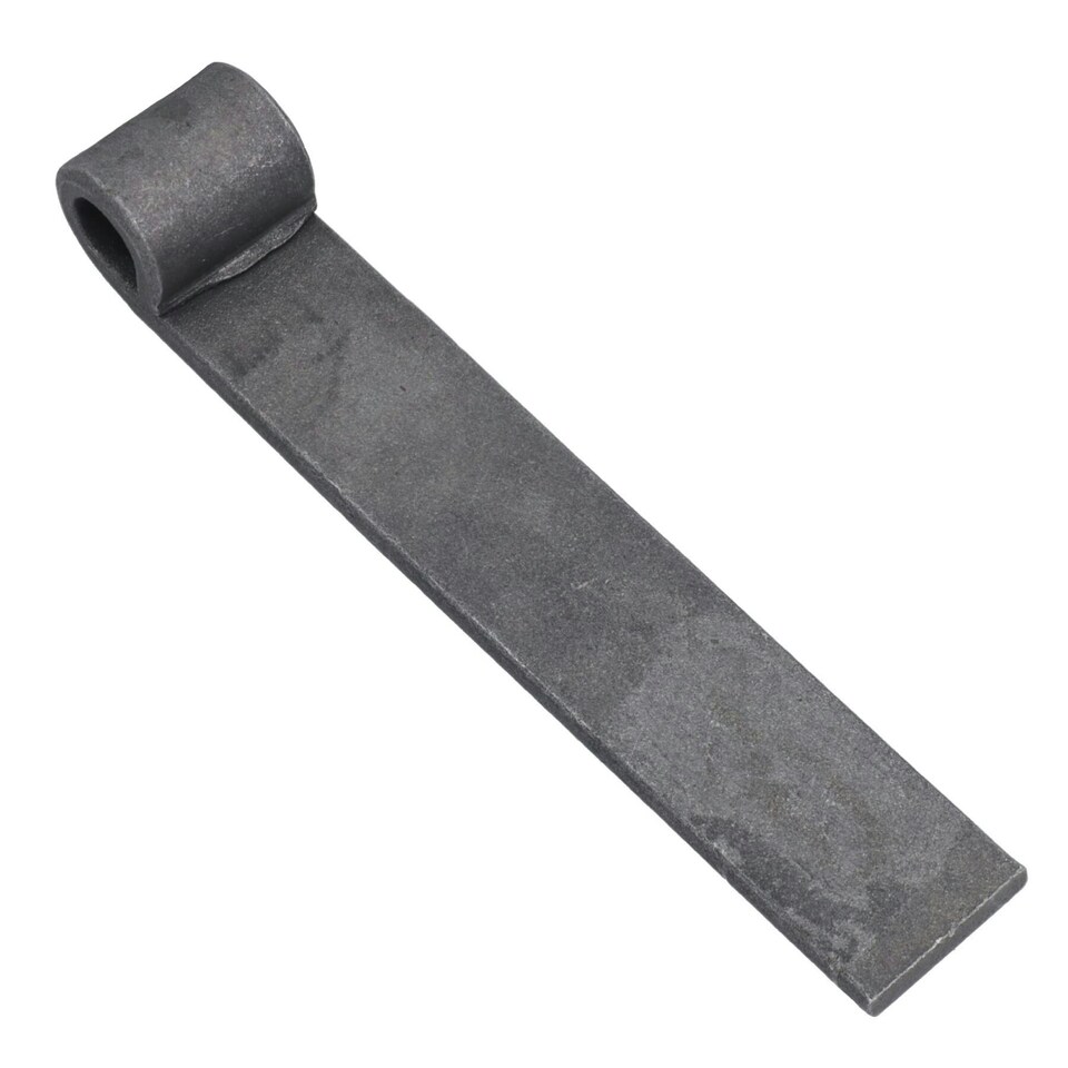 image 1 of Tailgate Straight Hinge 150 x 30mm + 12.5mm Weld on Gudgeon Pin Self Colour 8pk Grey