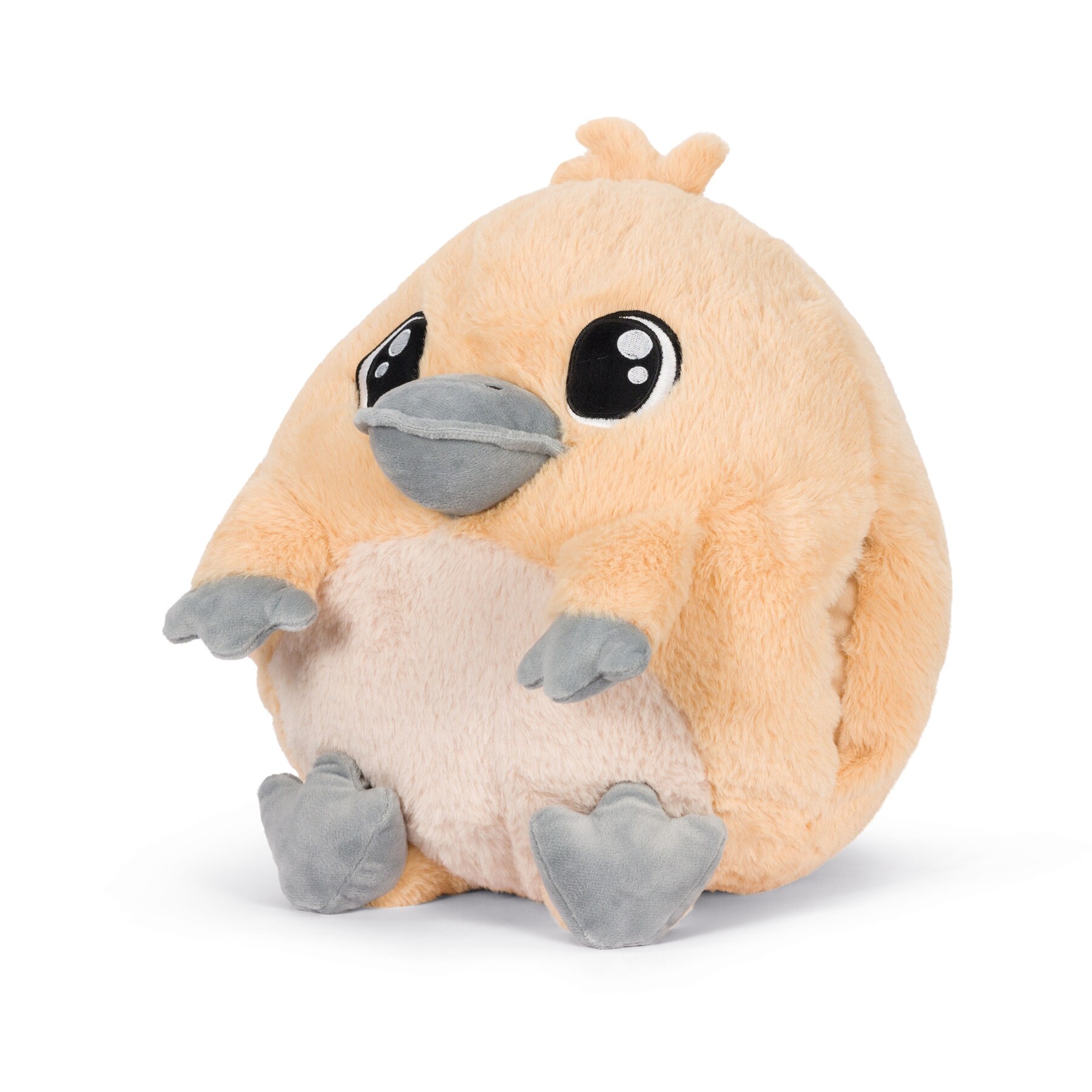 Noxxiez Cosy Plush Hand Warmer Cushion - Plathypus in Beige