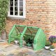 image 2 of Outsunny Mini Small Greenhouse with Steel Frame & PE Cover & Window