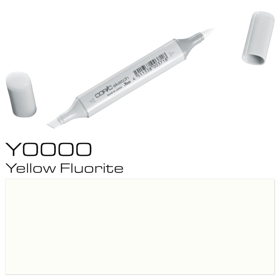image 1 of Copic Sketch Marker, Yellow Fluorite, Single Pen