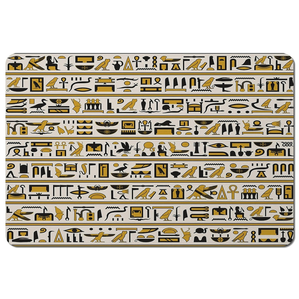 image 1 of Ancient Egyptian Hieroglyphs (Placemat)