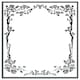 image 4 of Rose & vine silhouette (Picture Frame) Brown | Oak | XL