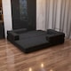 image 3 of Modern 3 Seater Sofa Bed Convertible Sofa to Bed Sherpa Fabric No Assembly Modern Living Room Furniture