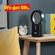 image 8 of Russell Hobbs RHBLDLUSB25B Compact Wireless Desk Fan in Black