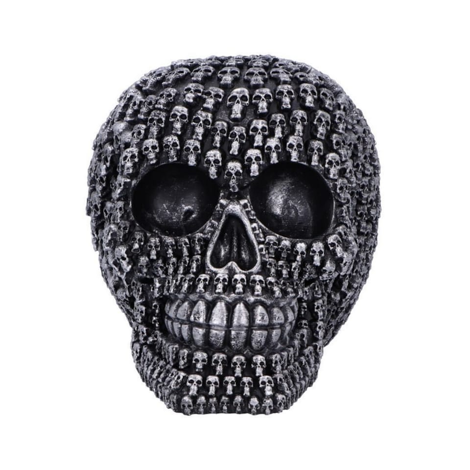 image 1 of Nemesis Now Crania Resin Skull Ornament 15cm