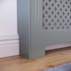 image 7 of Vida Designs Oxford Radiator Cover Painted MDF Cabinet, Grey, 152cm
