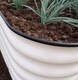 image 4 of Original Veggie Bed Merino White Vegetable Steel Raised Planter x2 | White