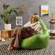 image 2 of icon Recliner Indoor Outdoor Bean Bag Lime Green Bean Bag Chair Green | Green