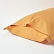 image 3 of Homescapes Mustard Yellow Egyptian Cotton Oxford Pillowcase 200 TC - King Size | Yellow | King