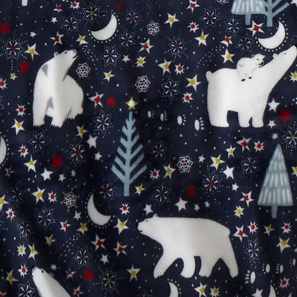 image 1 of Fusion Starry Night Duvet Cover Set Blue