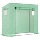 image 6 of Outsunny 200x76x168cm Walk-in Garden Greenhouse Plant Warm House