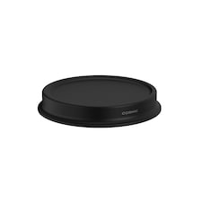 Cosmic Soap Dish Holder with Durable Stainless Steel for Bathroom, Matt Black