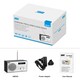 image 7 of Bluetooth Speaker with DAB/DAB+/FM Radio, Dual Alarm Clock, USB MP3 Playback & AUX-In – August MB420B
