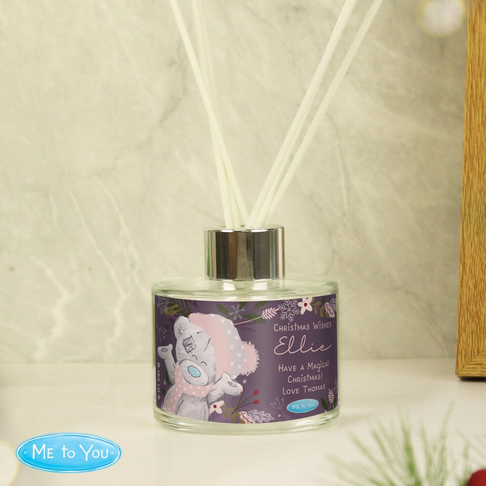 image 1 of Personalised Me to You Cosy Winter Diffuser
