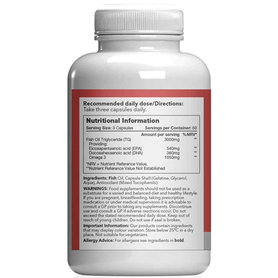 image 1 of Omega 3 1,000mg - 180 Capsules