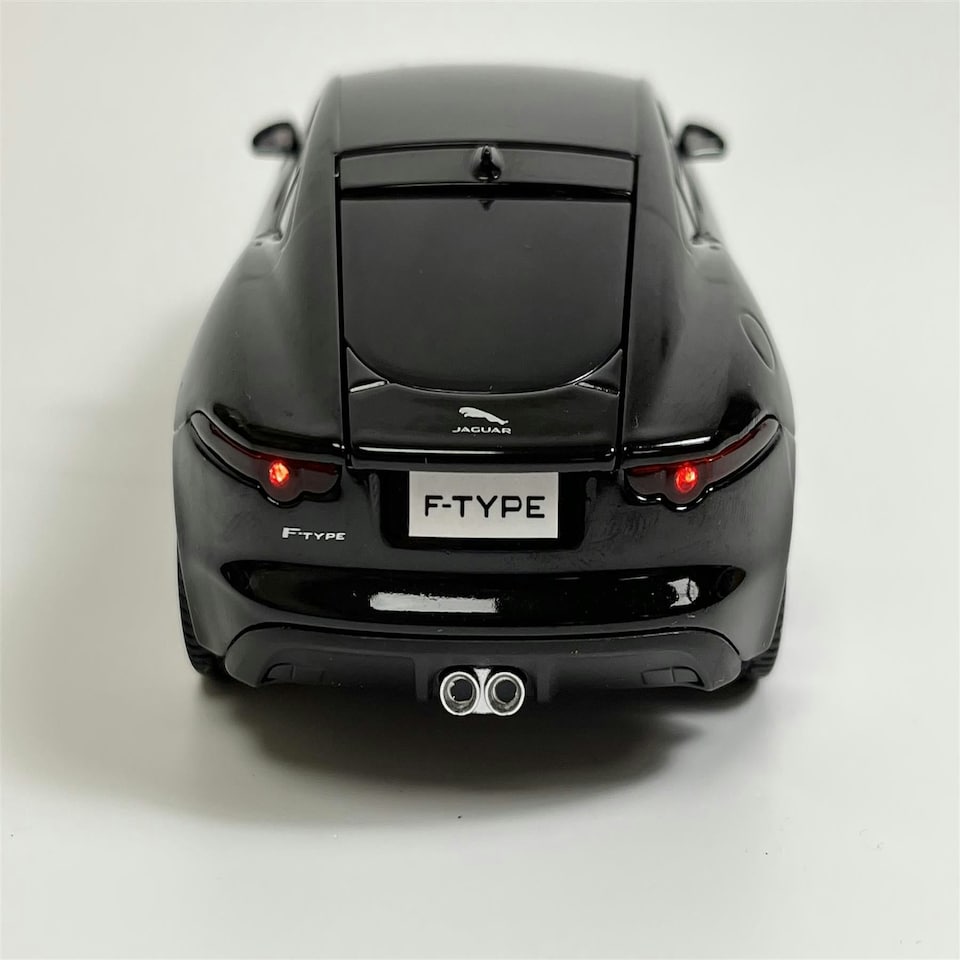 image 1 of Jaguar F Type Black LHD 1:32 Scale Light  Sound Tayumo 32110021