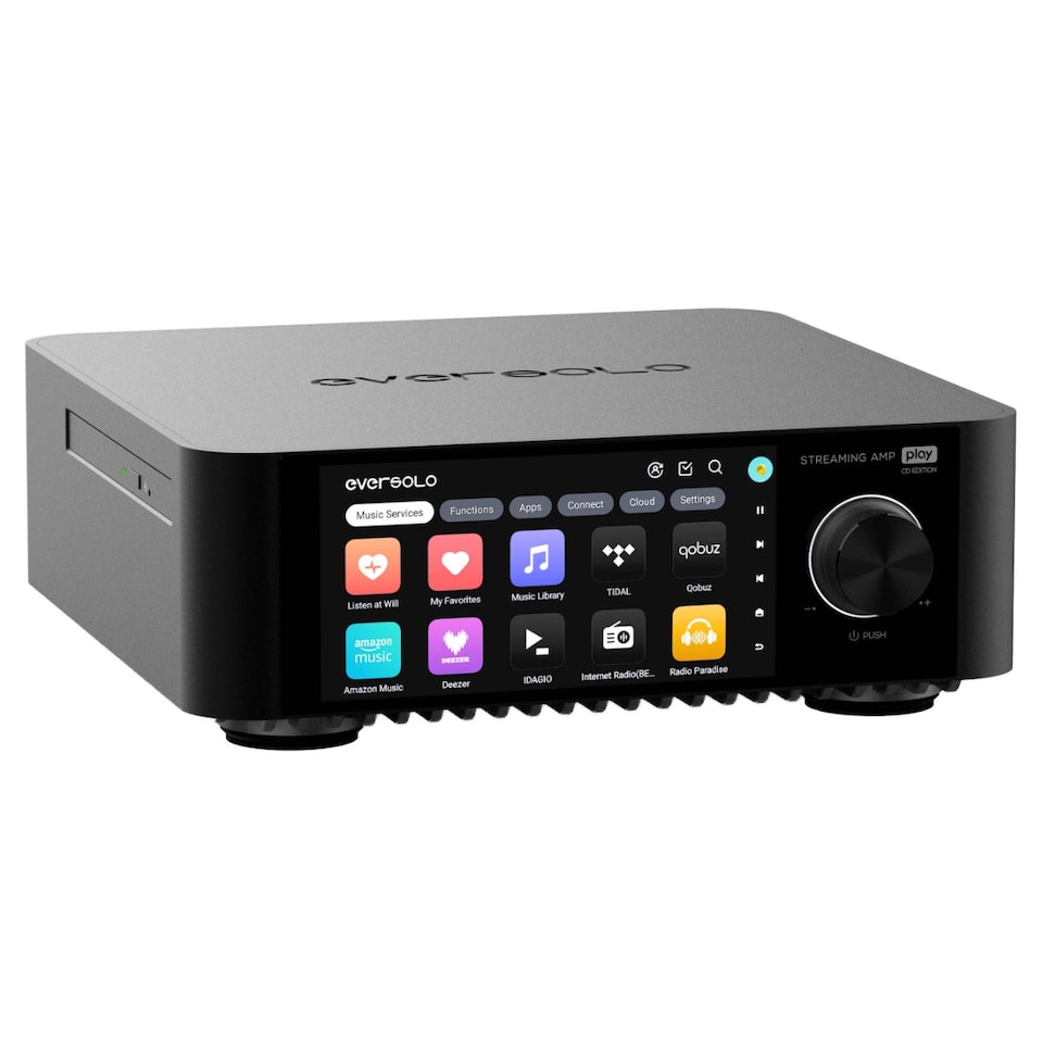 image 1 of Eversolo Play CD integrated streaming amplifier - Black