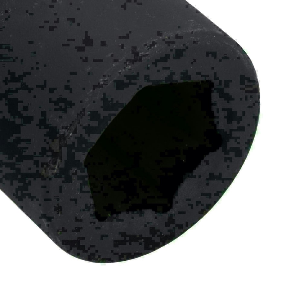 image 1 of 1" Drive 24mm Double Deep Impact Impacted Socket 6 Sided Single Hex HGV