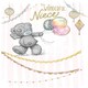 image 1 of Bear With Balloons Niece Birthday Card