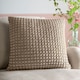 image 1 of Appletree Bobble Filled Cushion Natural
