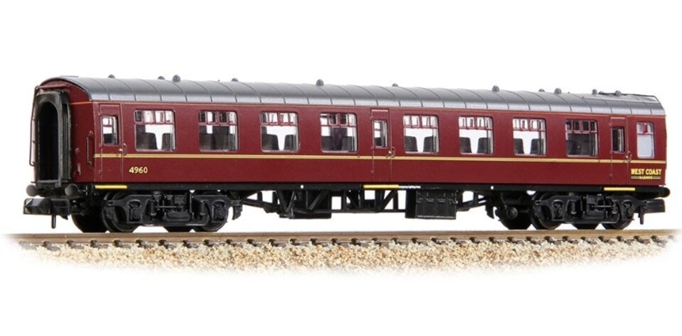 Graham Farish Mk1 TSO WCRC Maroon 4960