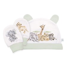Wrendale Designs Little Savannah Hat and Mitten Gift Set