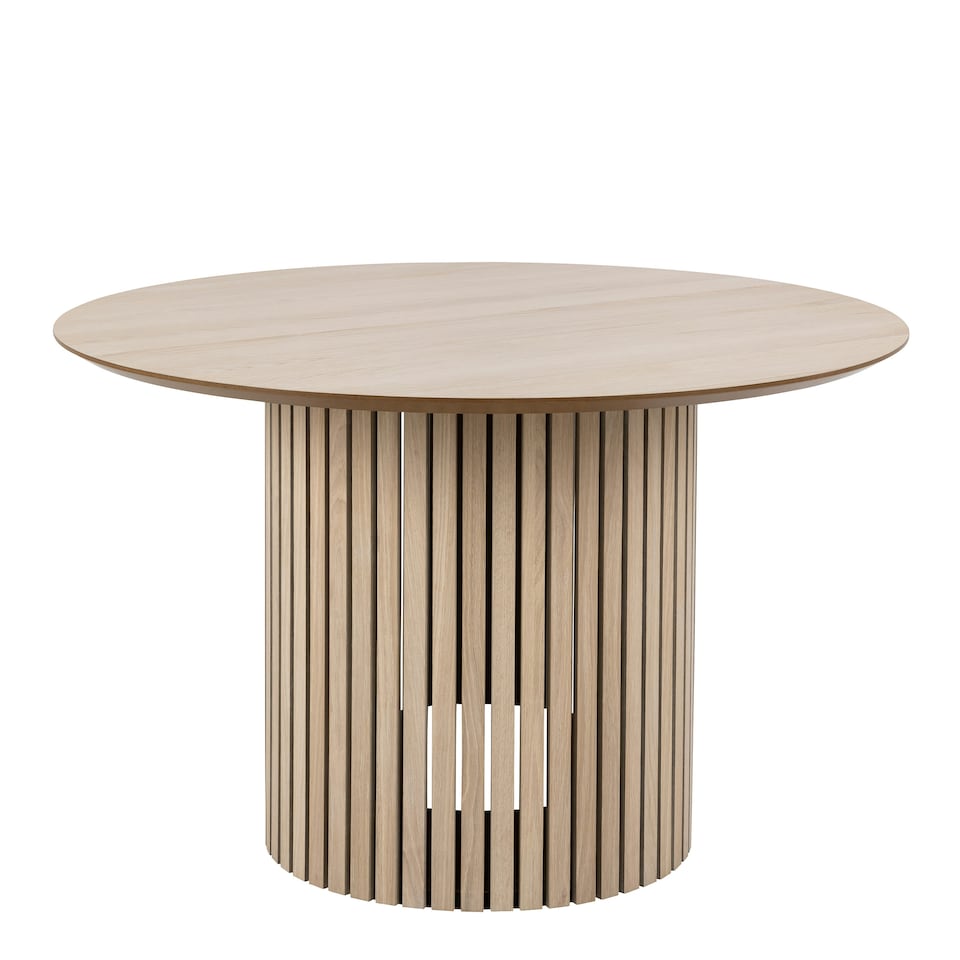 image 1 of Linley Round Dining Table in White Oak