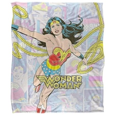 Wonder Woman Lasso Blanket - Multicoloured - One Size
