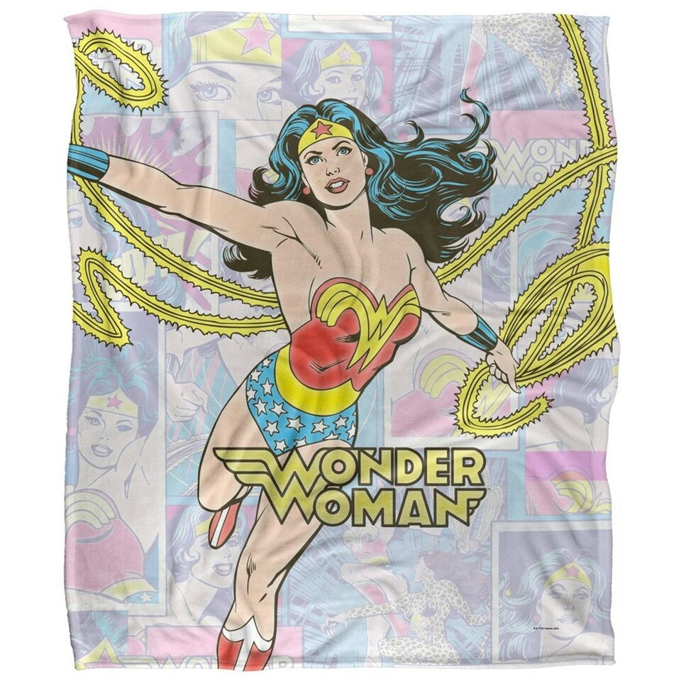 Wonder Woman Lasso Blanket - Multicoloured - One Size
