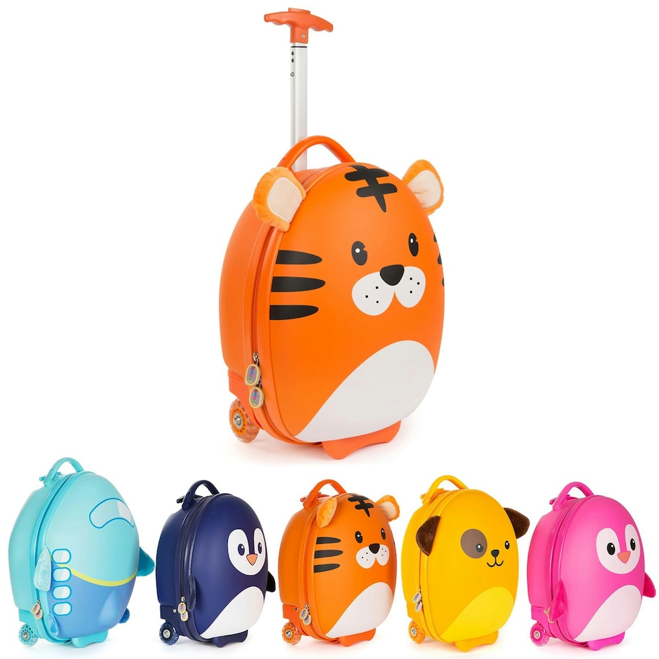 image 1 of boppi Tiny Trekker Luggage Case - TIGER BB703F