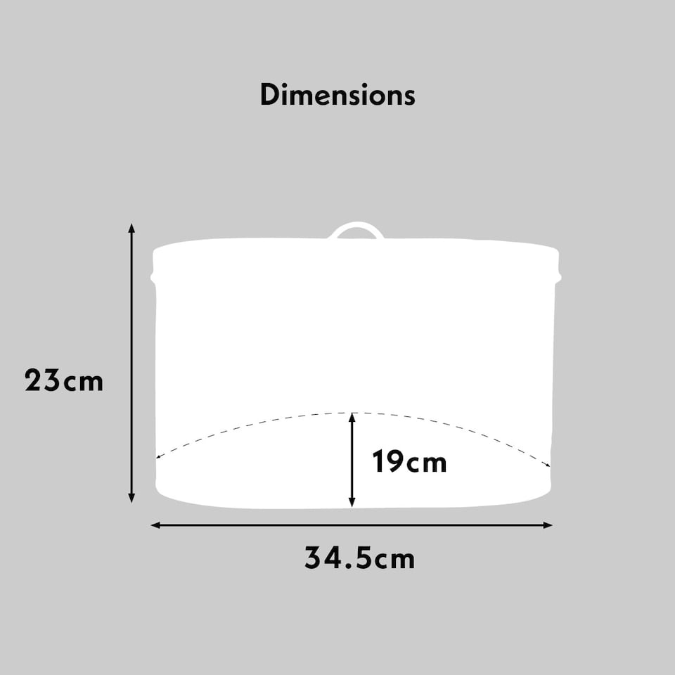 image 1 of Cooks Professional Bread Bin - Metal Food Storage Cannister with Nameplate | Grey | Grey & Copper