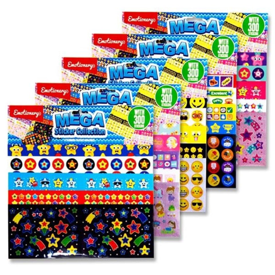 image 1 of Pack of 300 Mega Sticker Collection by Emotionery
