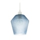 image 4 of Modern and Compact Diamond Design Midnight Blue Glass Pendant Shade | Blue | Midnight Blue | 1