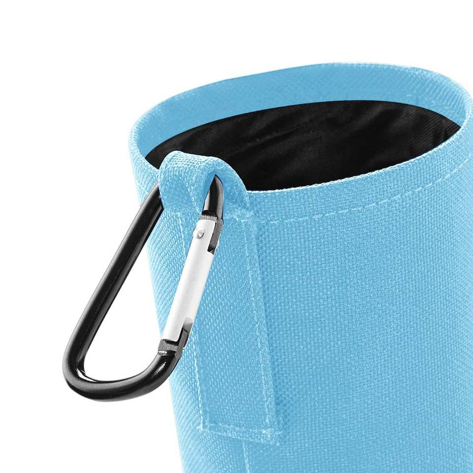 image 1 of Quadra Water Bottle And Fabric Sleeve Holder - Sky Blue - One Size