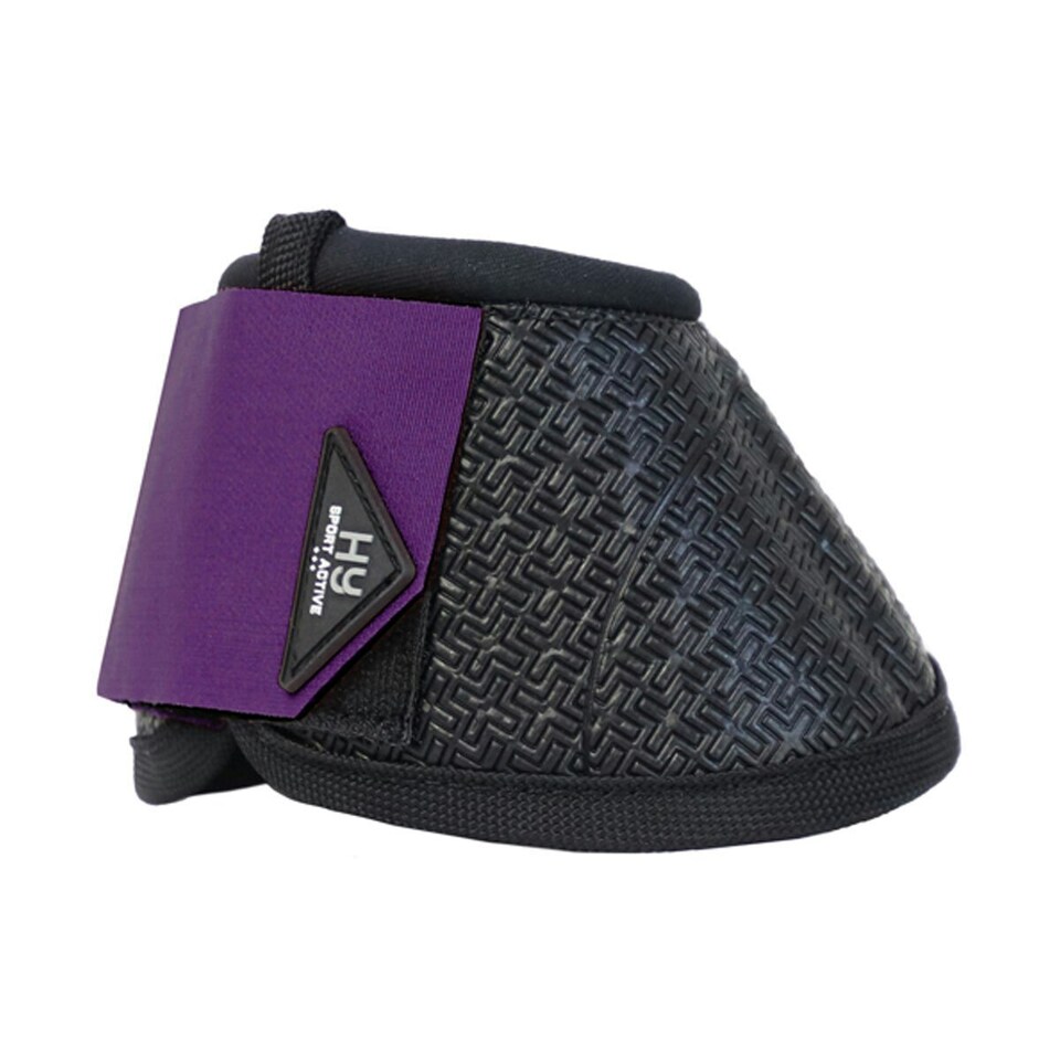 Hy Sport Active Horse Overreach Boots - Amethyst Purple - L