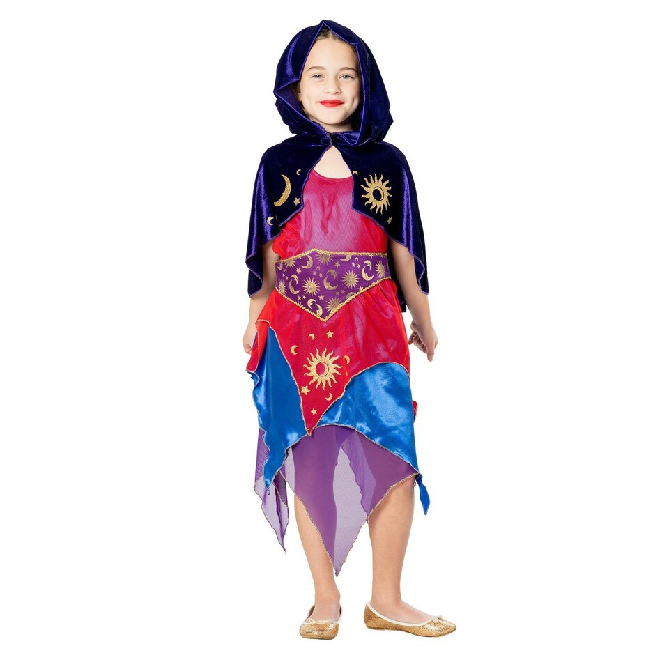 Bristol Novelty Childrens/Kids Sorceress Costume Dress Set - Multicoloured - 9-10 Years 9