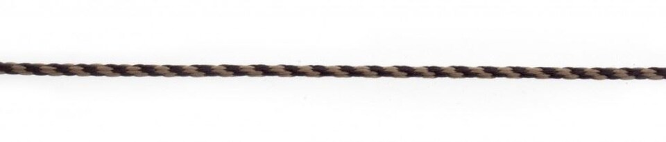 Berisfords Wardle Grey  2mm Rustic Twine Cord for Dressmaking - per metre