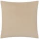 image 3 of Paoletti Savoy Stripe Velvet Cushion | Grey | Mink