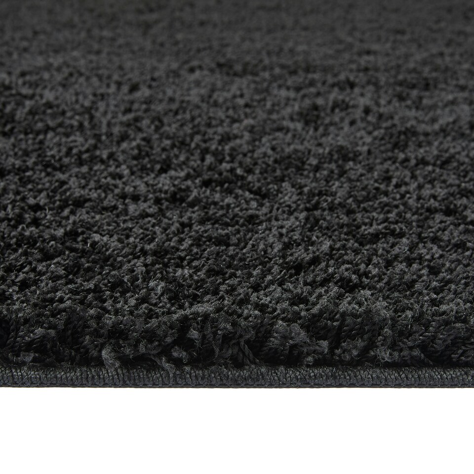 image 1 of Howler & Scratch Shaggy Rug Black 80x120